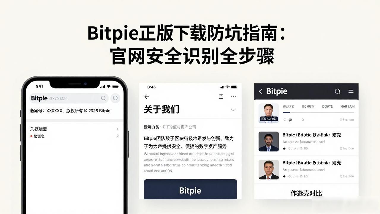 Bitpie正版下载防坑指南：官网安全识别全步骤