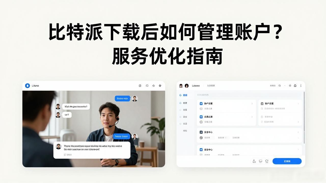 比特派下载后如何管理账户？服务优化指南