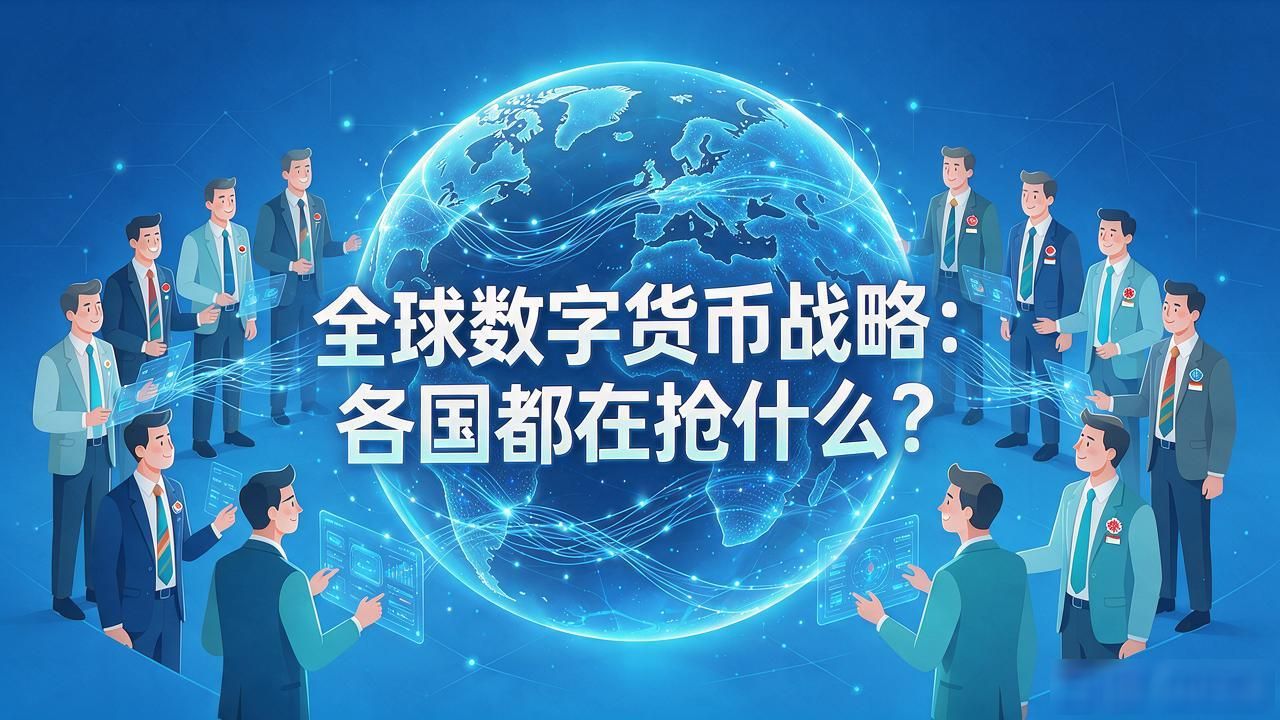 全球数字货币战略：各国都在抢什么？