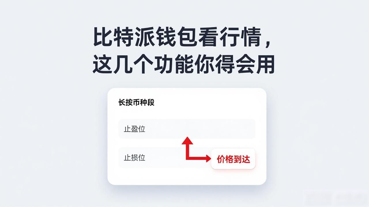 比特派钱包看行情，这几个功能你得会用