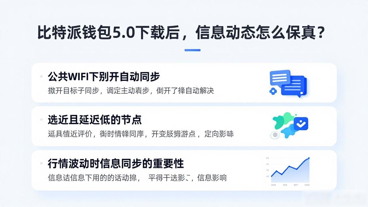 比特派钱包5.0下载后，信息动态怎么保真？