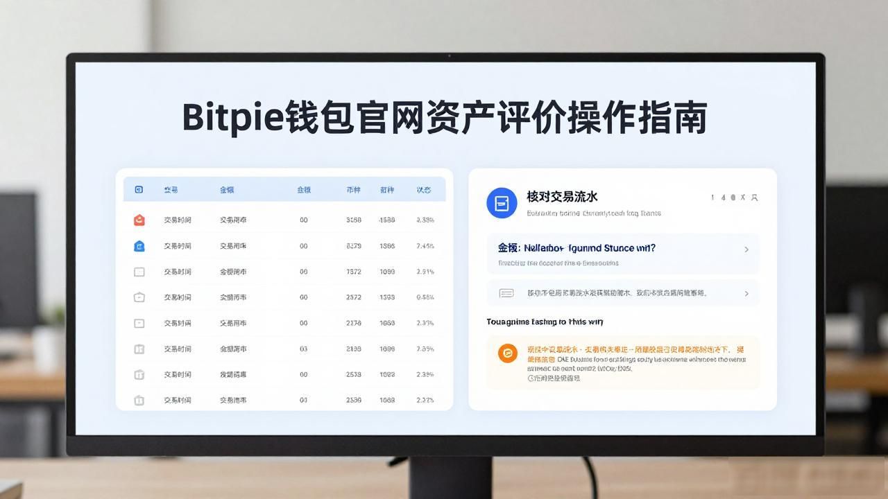 Bitpie钱包官网资产评价操作指南