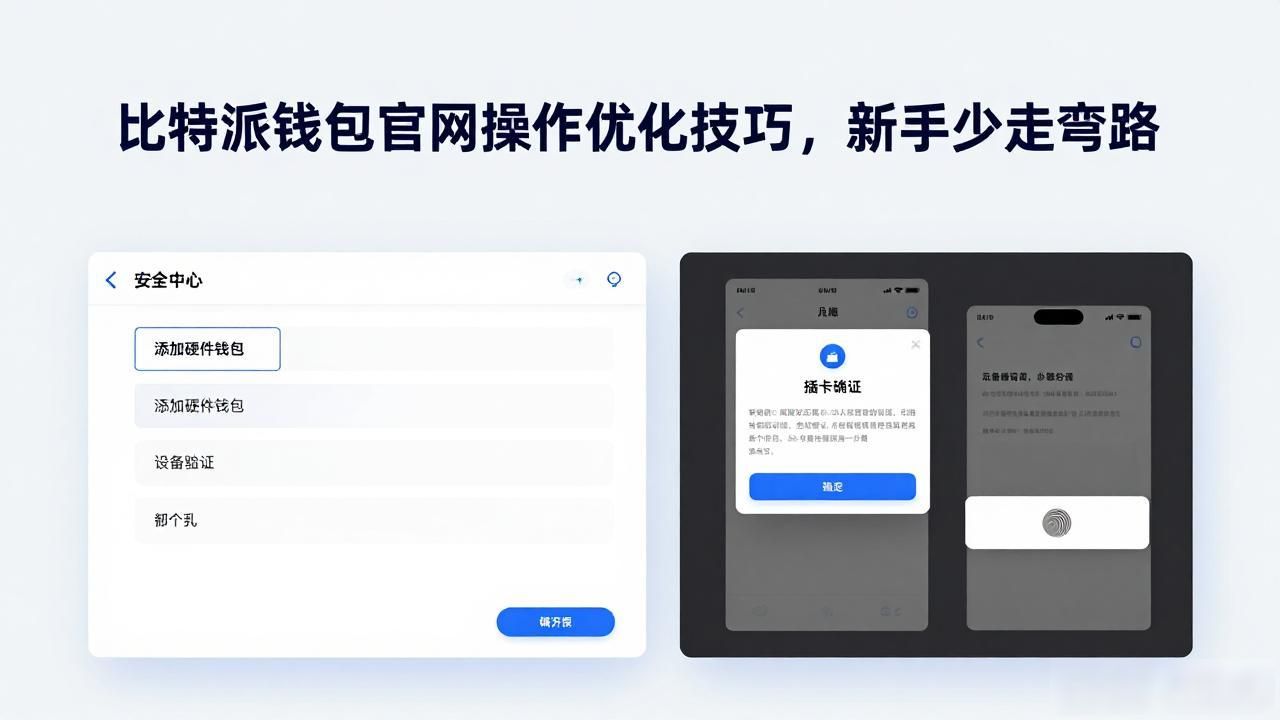 比特派钱包官网操作优化技巧，新手少走弯路