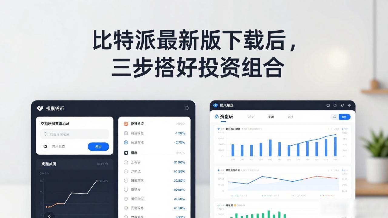 比特派最新版下载后，三步搭好投资组合