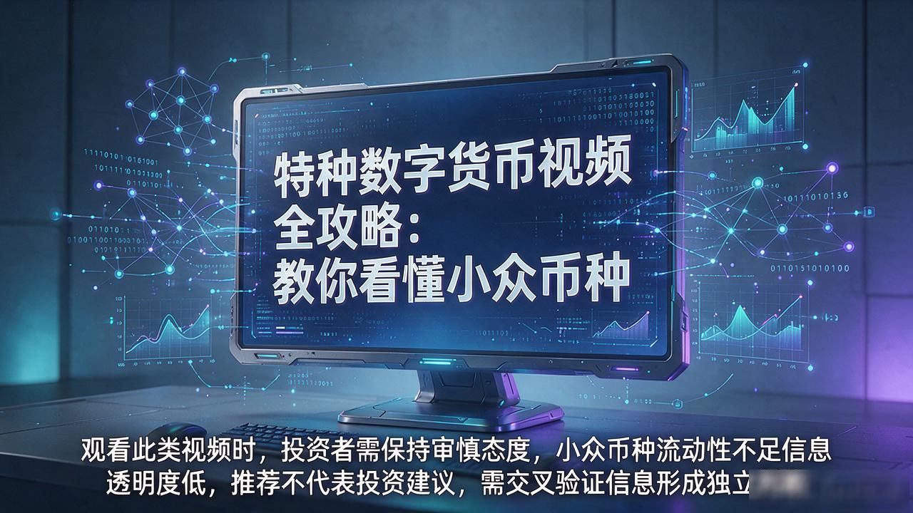 特种数字货币视频全攻略：教你看懂小众币种