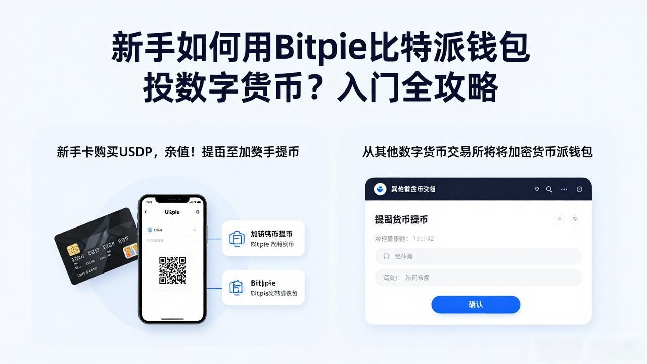新手如何用Bitpie比特派钱包投资数字货币？入门全攻略