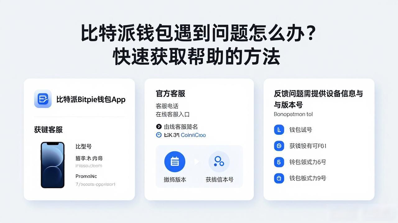 比特派钱包遇到问题怎么办？快速获取帮助的方法