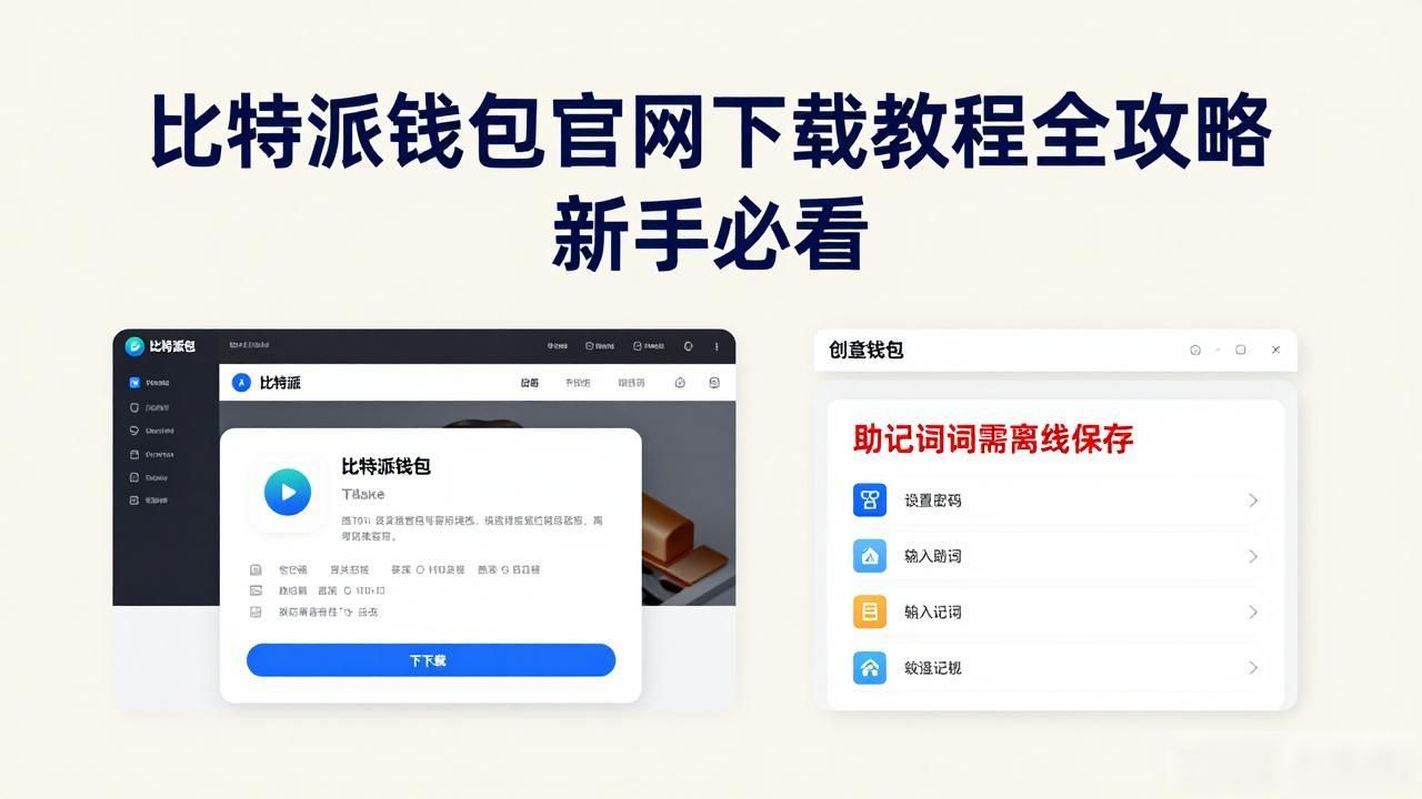 比特派钱包官网下载教程全攻略 新手必看