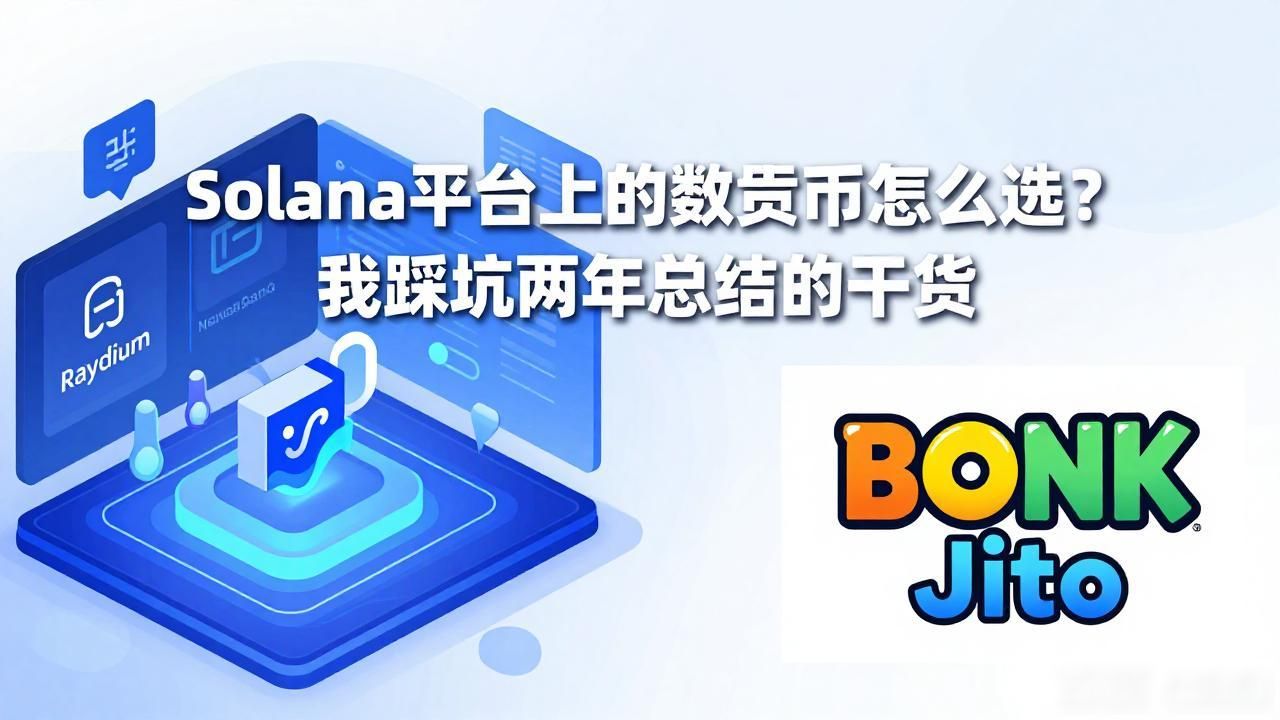 Solana平台上的数字货币怎么选？我踩坑两年总结的干货