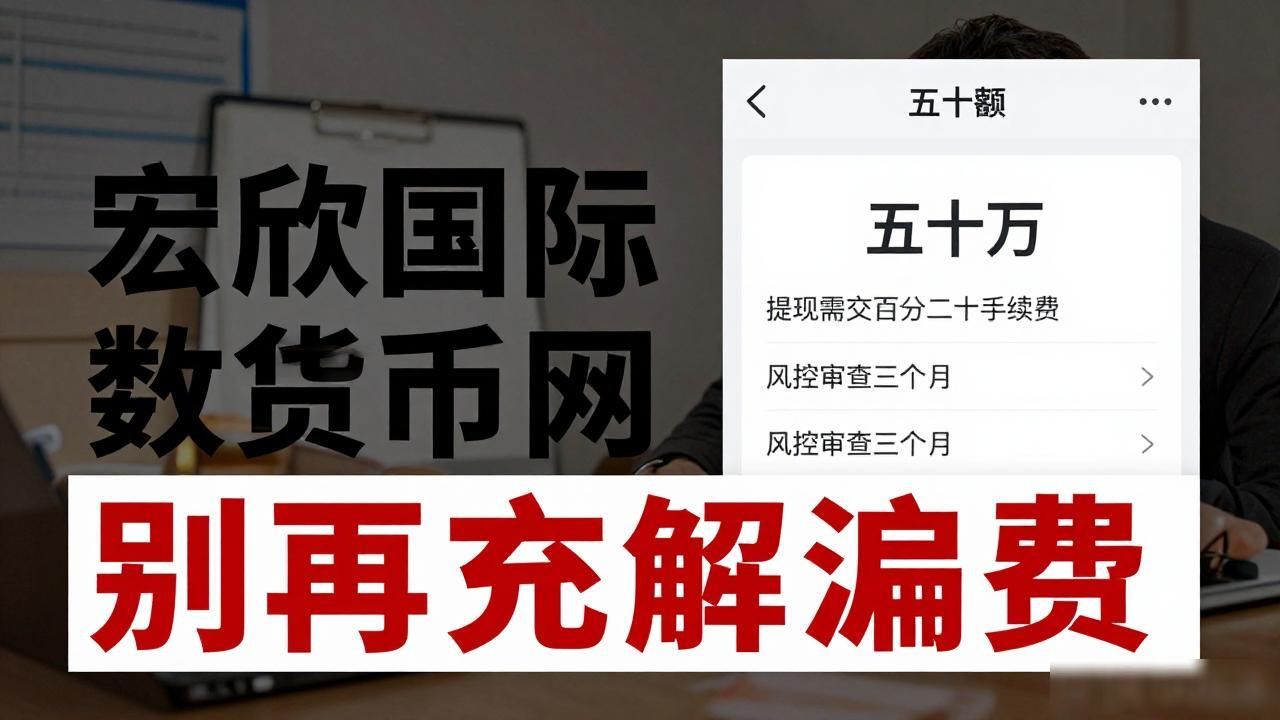 宏欣国际数字货币官网靠谱吗？干了十几年银行的我说几句大实话
