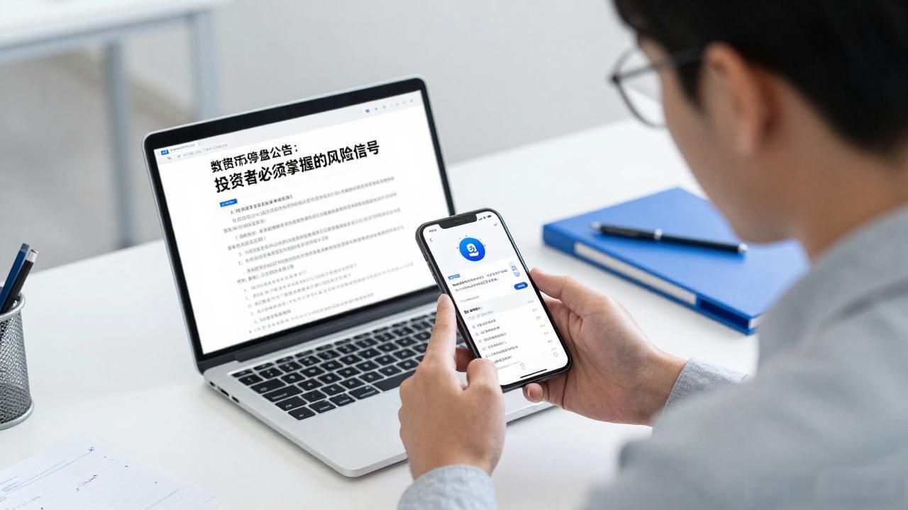 数字货币停盘公告：投资者必须掌握的风险信号