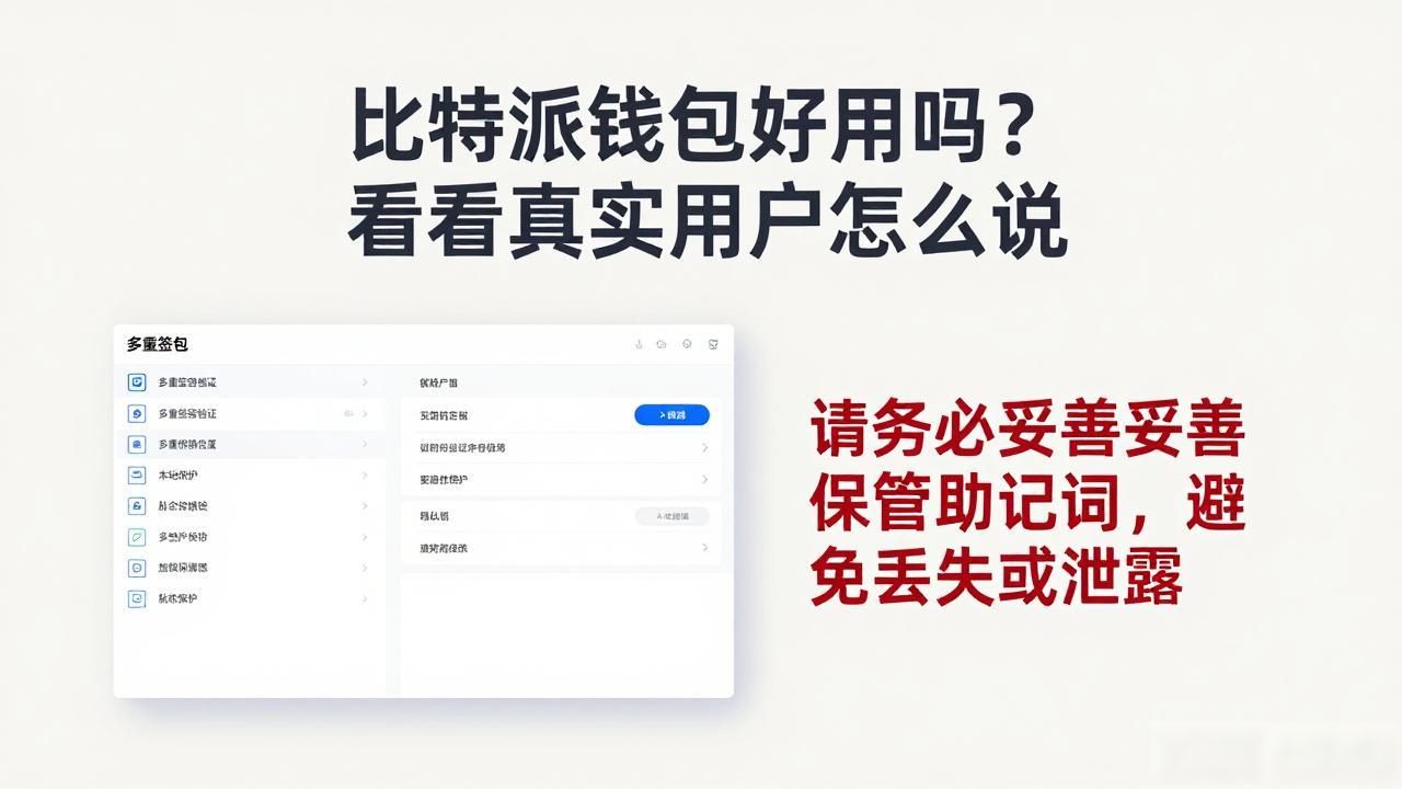 比特派钱包好用吗？看看真实用户怎么说