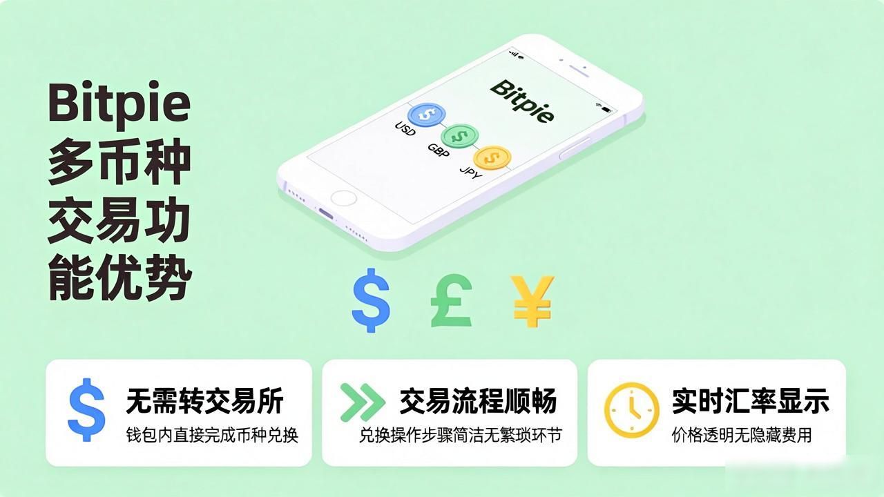 Bitpie钱包多币种交易功能怎么用？一文讲清楚
