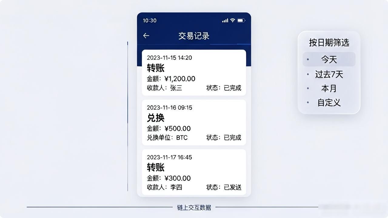 比特派安卓版下载后，怎么查交易记录？