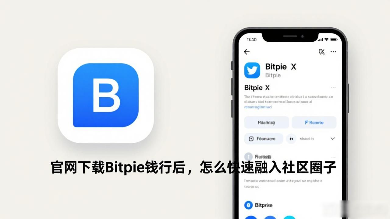 官网下载Bitpie钱包后，怎么快速融入社区圈子