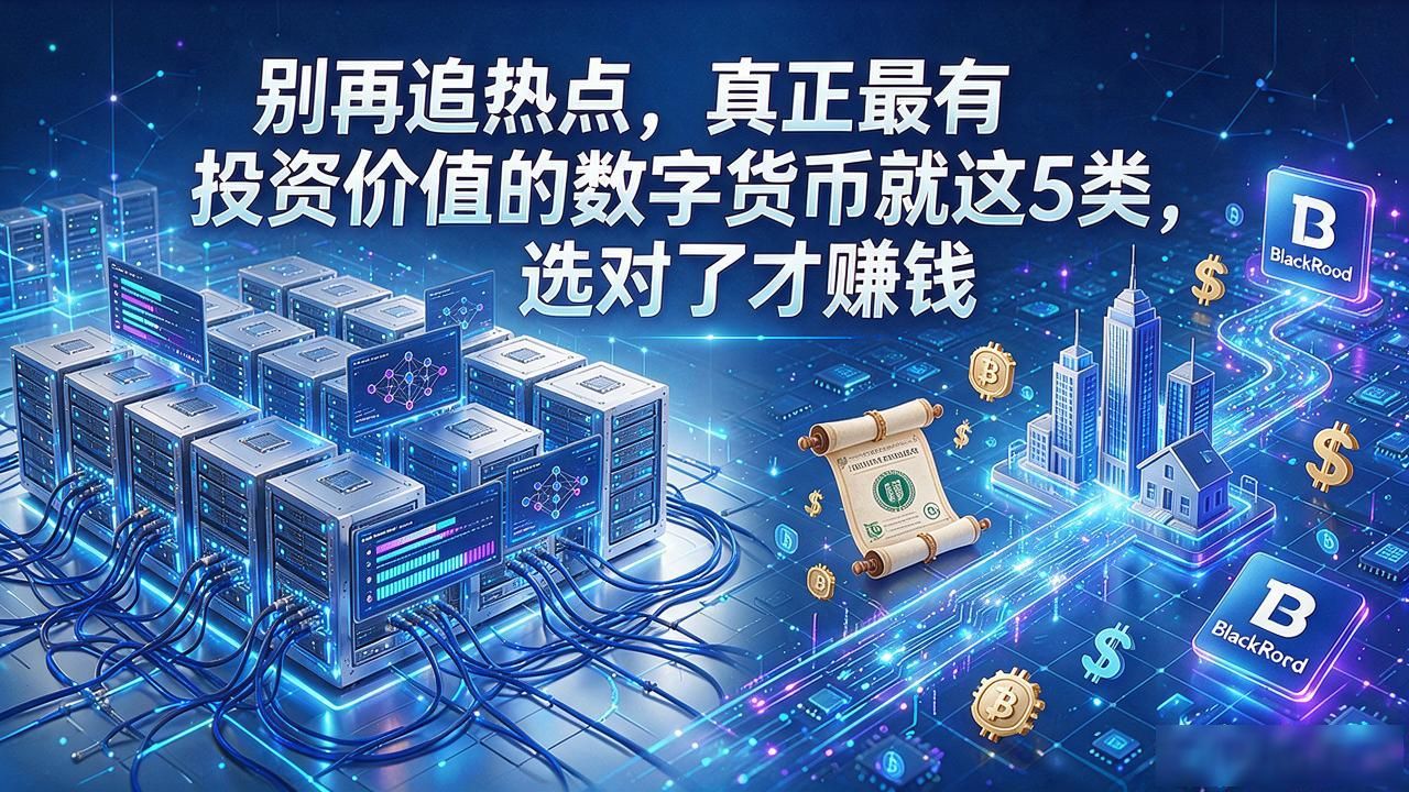 别再追热点，真正最有投资价值的数字货币就这5类，选对了才赚钱