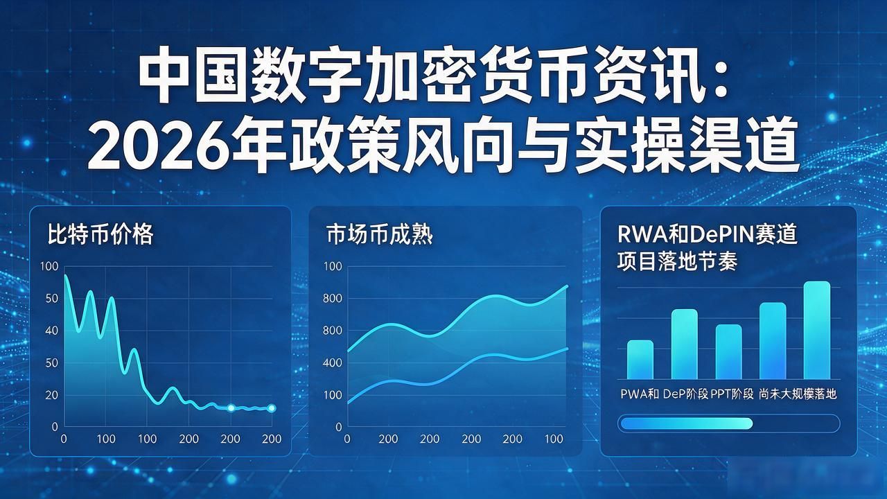 中国数字加密货币资讯：2026年政策风向与实操渠道