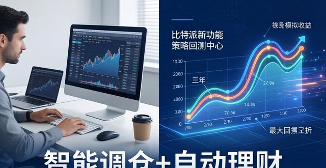 比特派新功能：智能调仓+自动理财