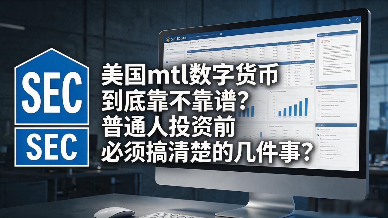 美国mtl数字货币到底靠不靠谱？普通人投资前必须搞清楚的几件事