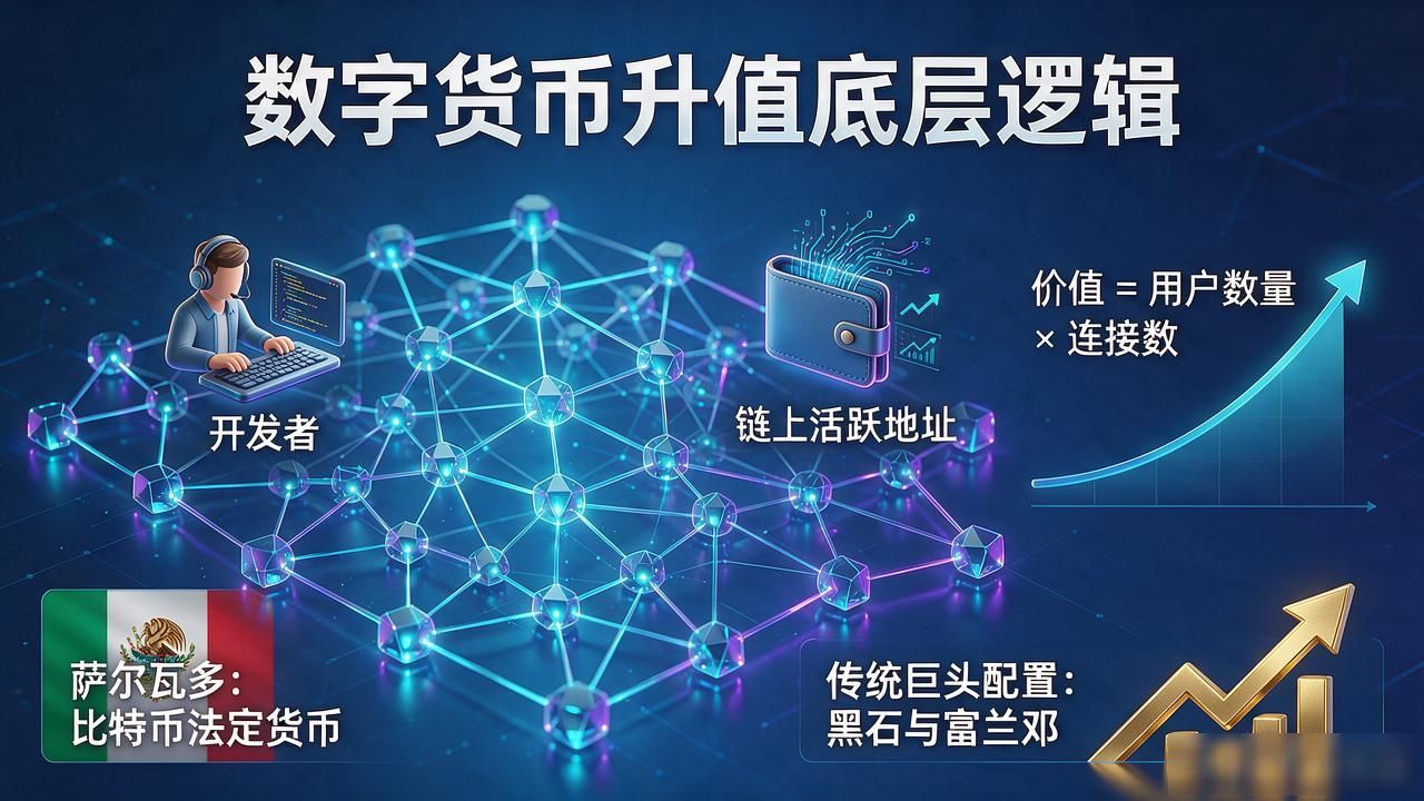 数字货币凭什么能升值？把底层逻辑掰开揉碎讲给你听
