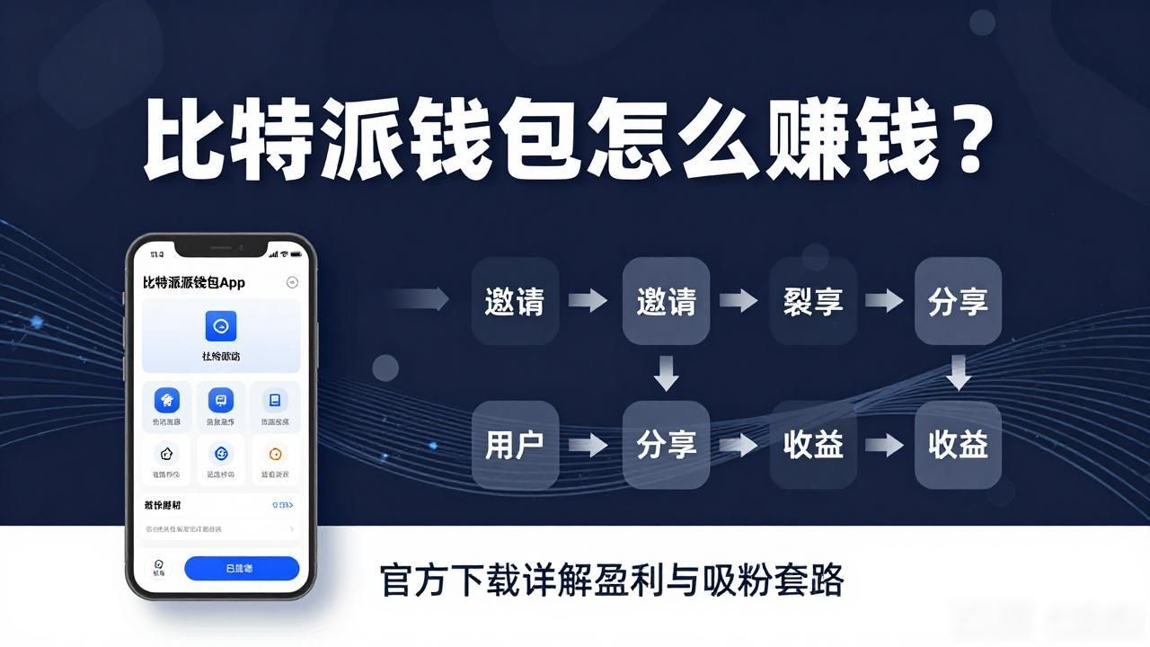 比特派钱包怎么赚钱？官方下载详解盈利与吸粉套路