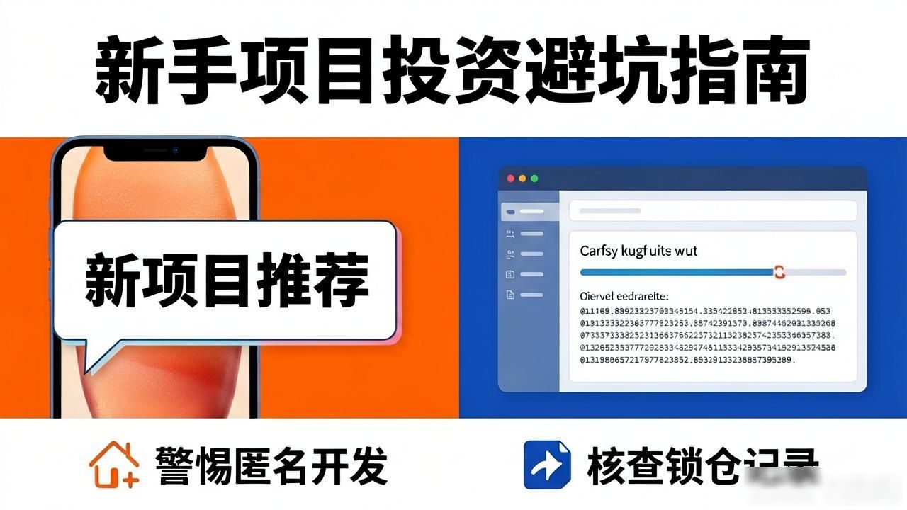 如何看懂比特派里的项目？新手避坑指南