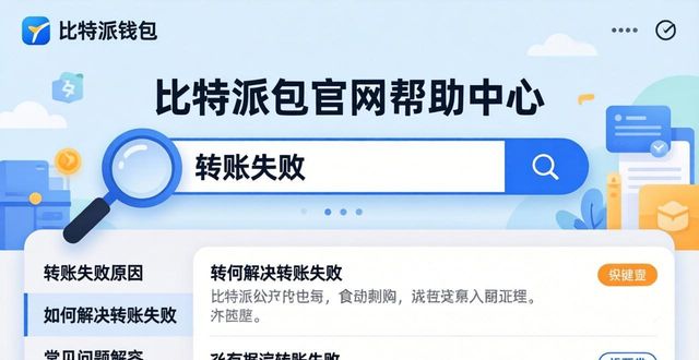 比特派钱包官网找帮助文档的3个捷径