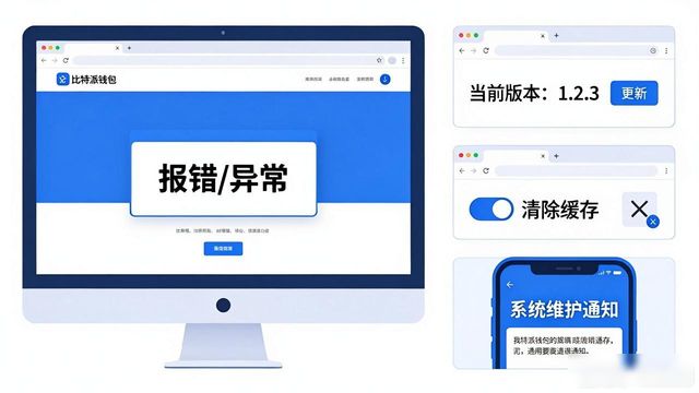 比特派钱包官网打不开？3步自查运行状态