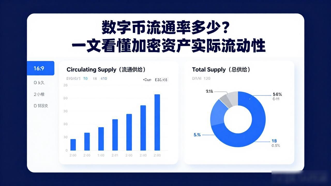 数字货币流通率多少？一文看懂加密资产实际流动性