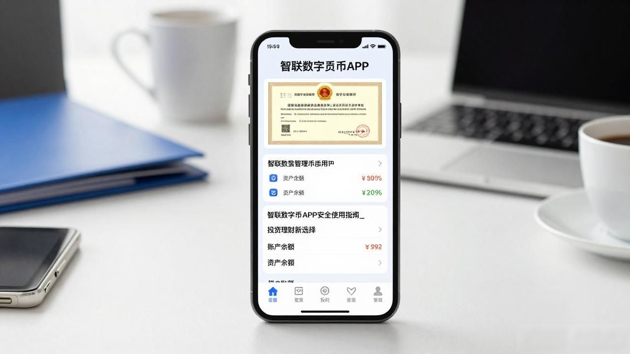 智联数字货币APP安全使用指南_投资理财新选择