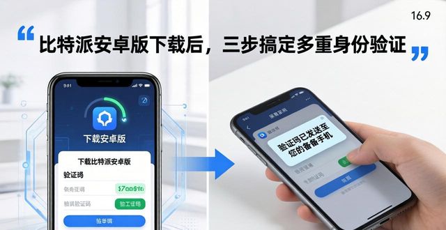 比特派安卓版下载后，三步搞定多重身份验证