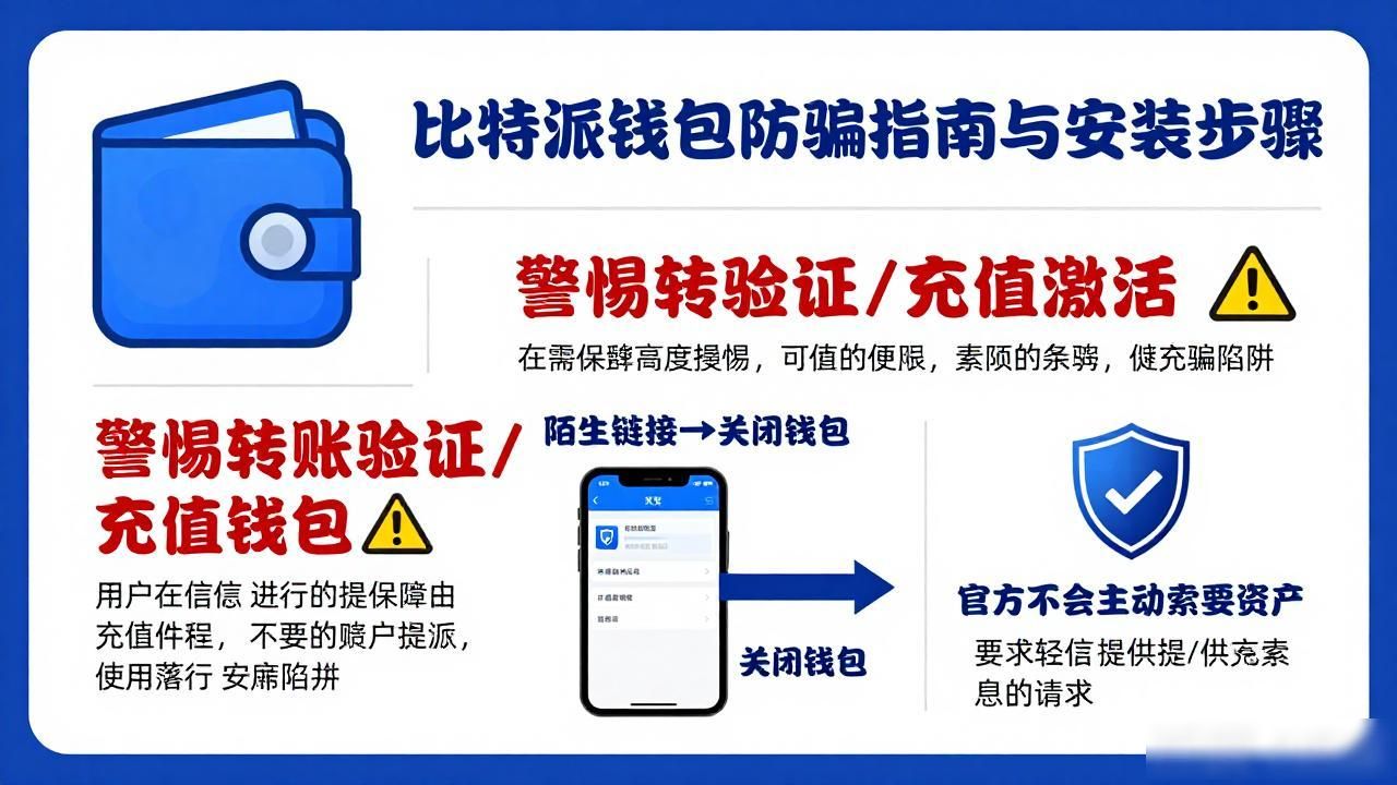 比特派钱包防骗指南与安装步骤