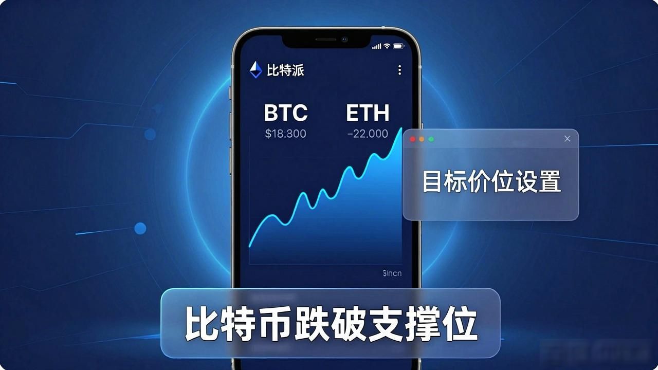 如何在比特派实时监控币价？