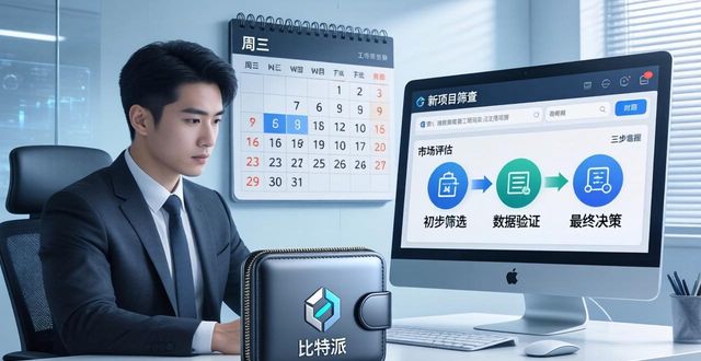 比特派钱包三步参与市场评估