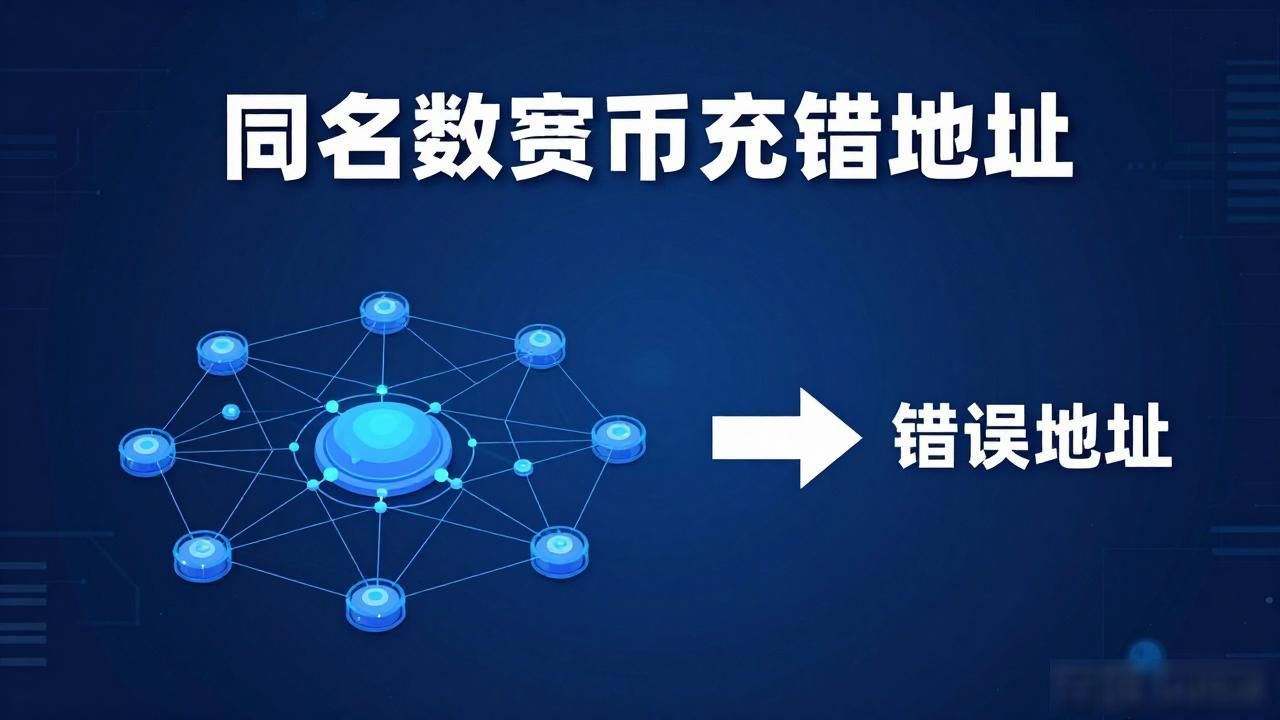 同名数字货币充错地址