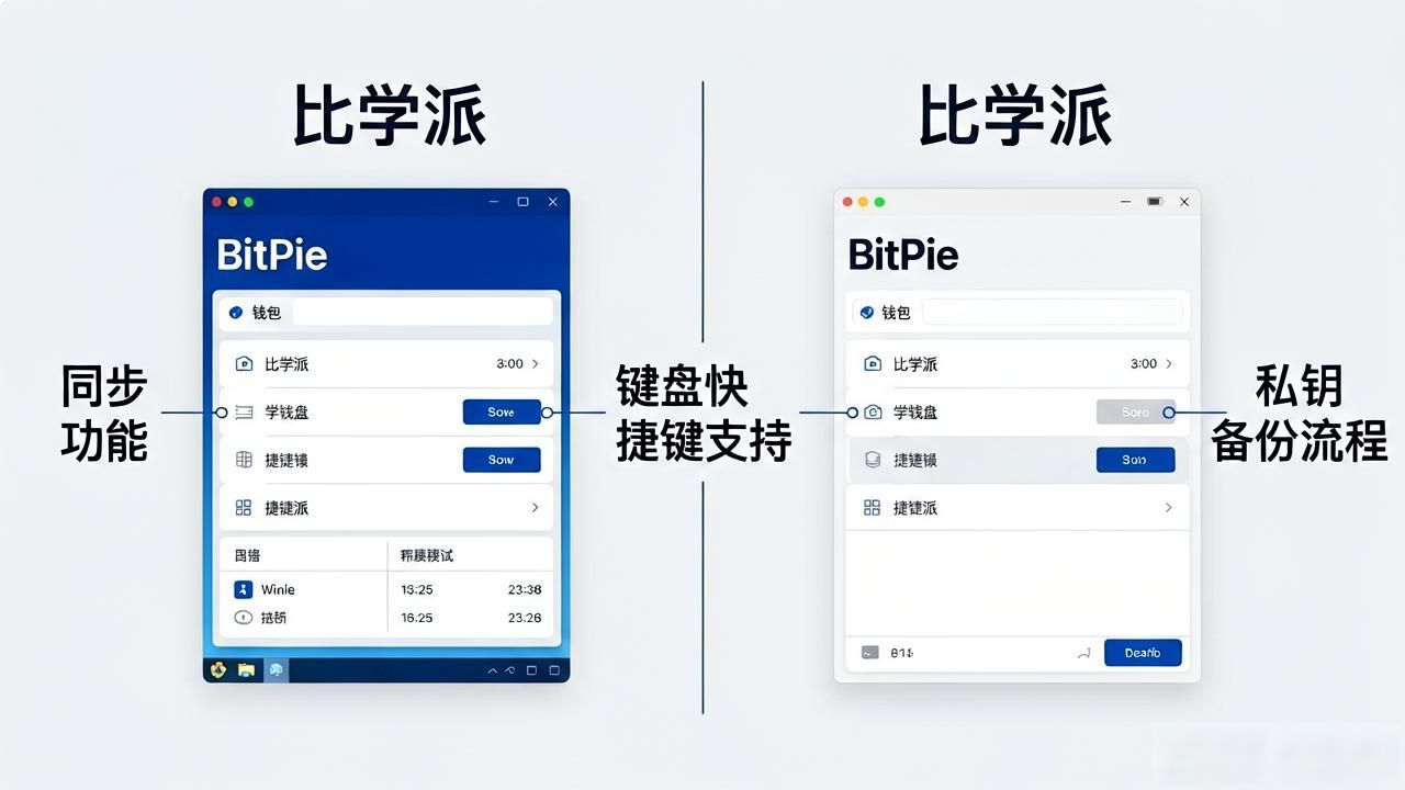 比特派钱包多端下载实测对比