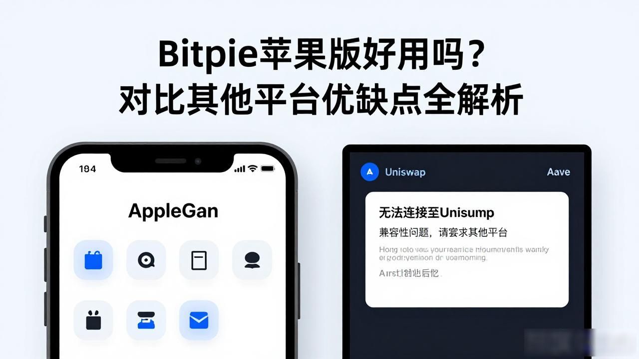 Bitpie苹果版好用吗？对比其他平台优缺点全解析