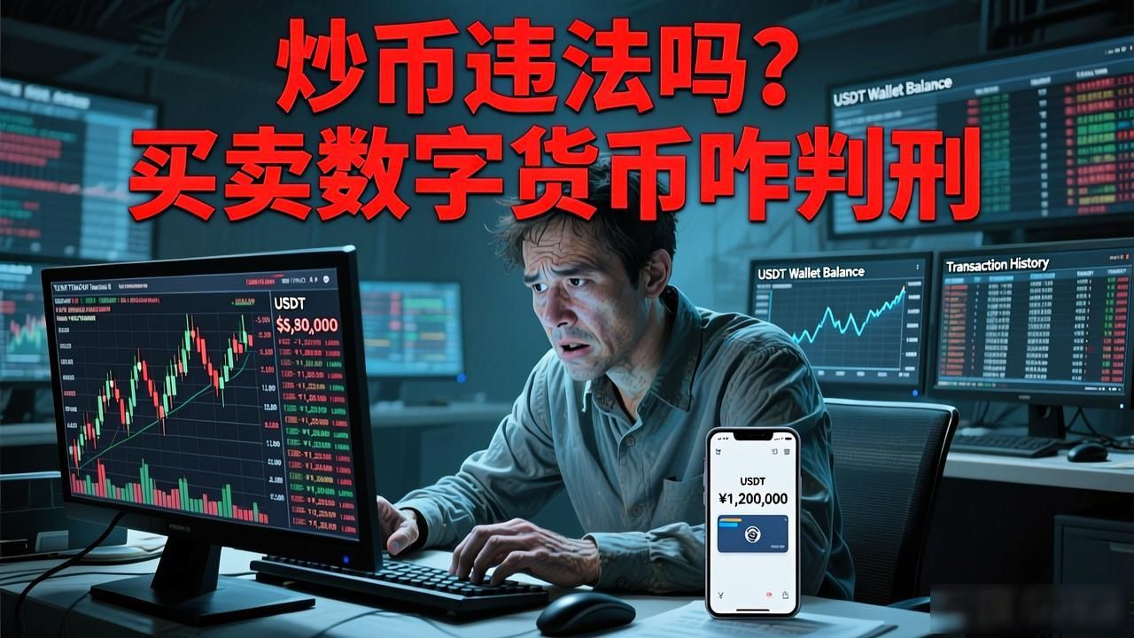 炒币违法吗？买卖数字货币咋判刑