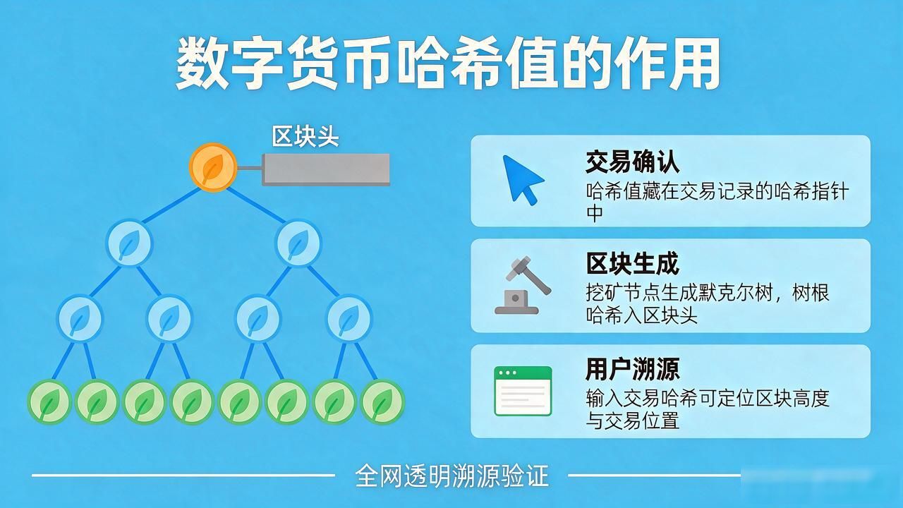 数字货币哈希值是哪里