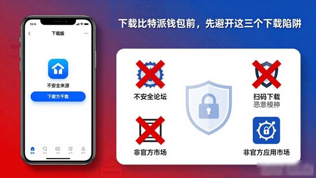 下载比特派钱包前，先避开这三个下载陷阱