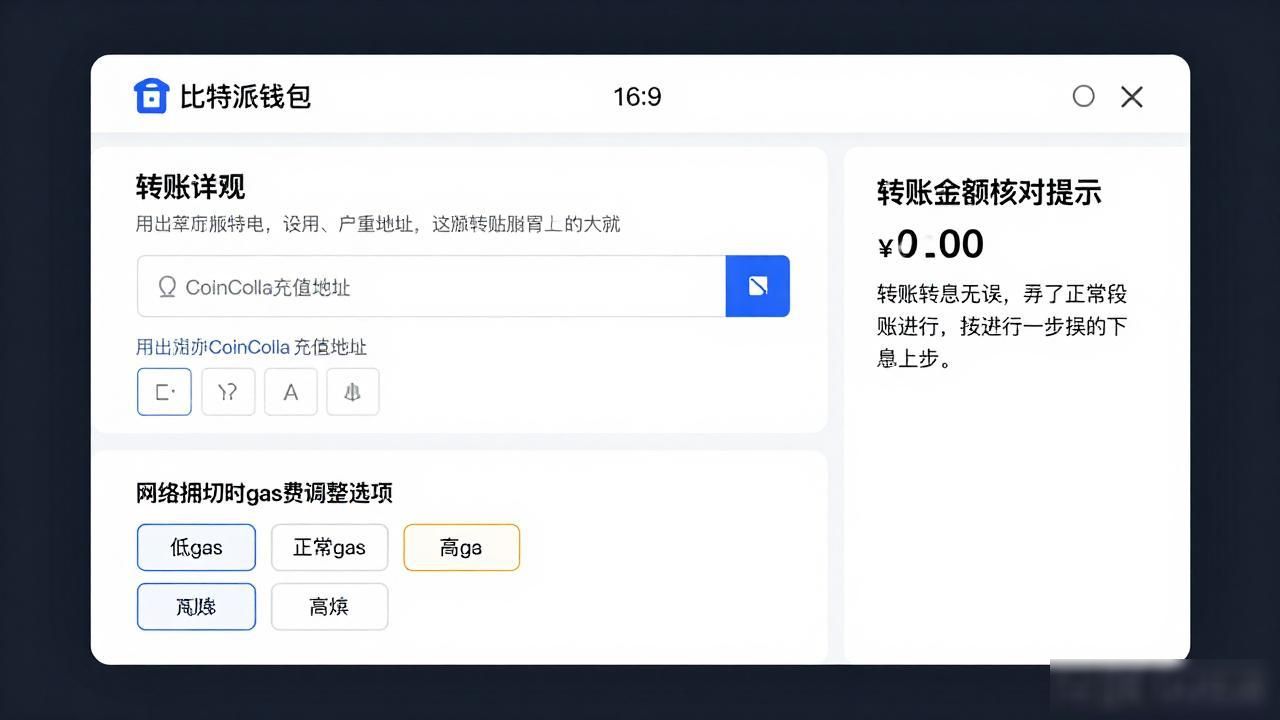 比特派钱包转到CoinCola完整教程