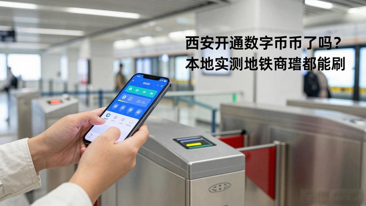 西安开通数字货币了吗？本地实测地铁商超都能刷