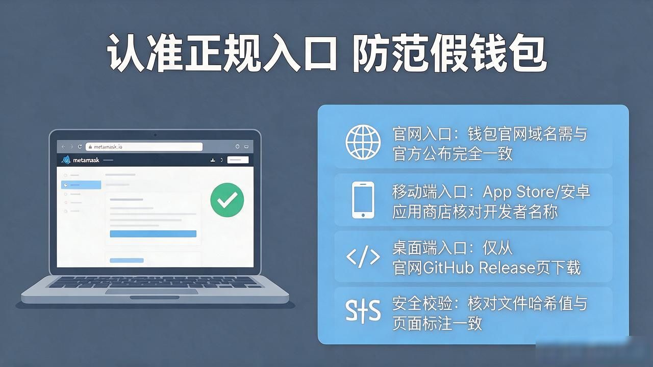 想下载官方数字货币钱包？认准这几个正规入口才不会被假网站坑