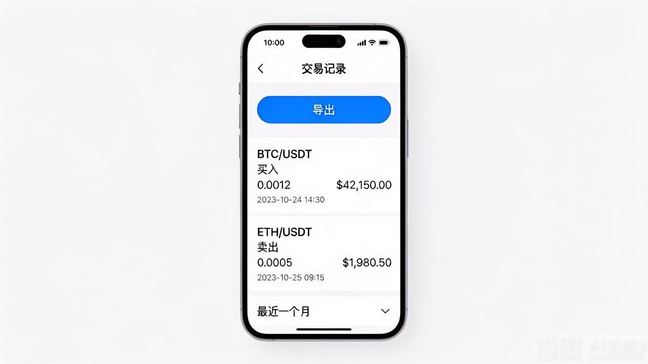 比特派钱包导出交易记录教程