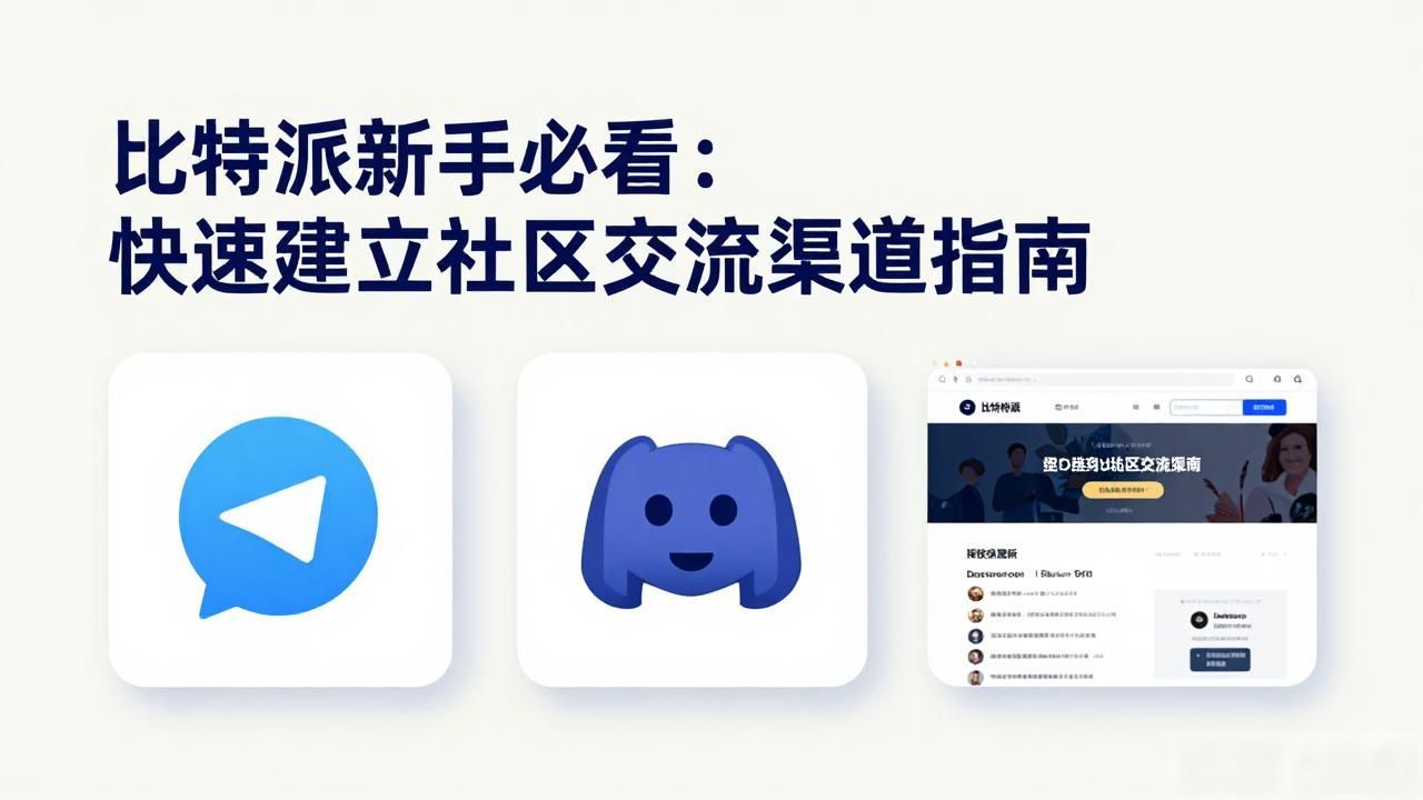 比特派新手必看：快速建立社区交流渠道指南