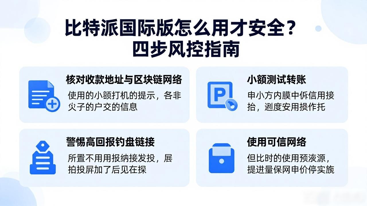 比特派国际版怎么用才安全？四步风控指南