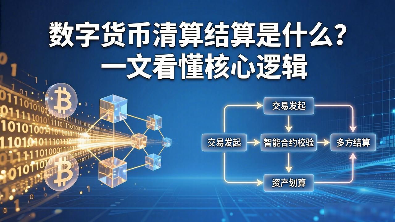 数字货币清算结算是什么？一文看懂核心逻辑
