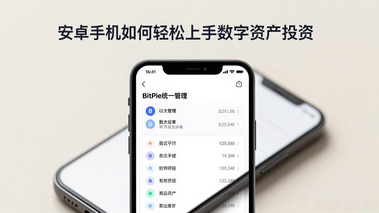 安卓手机如何轻松上手数字资产投资