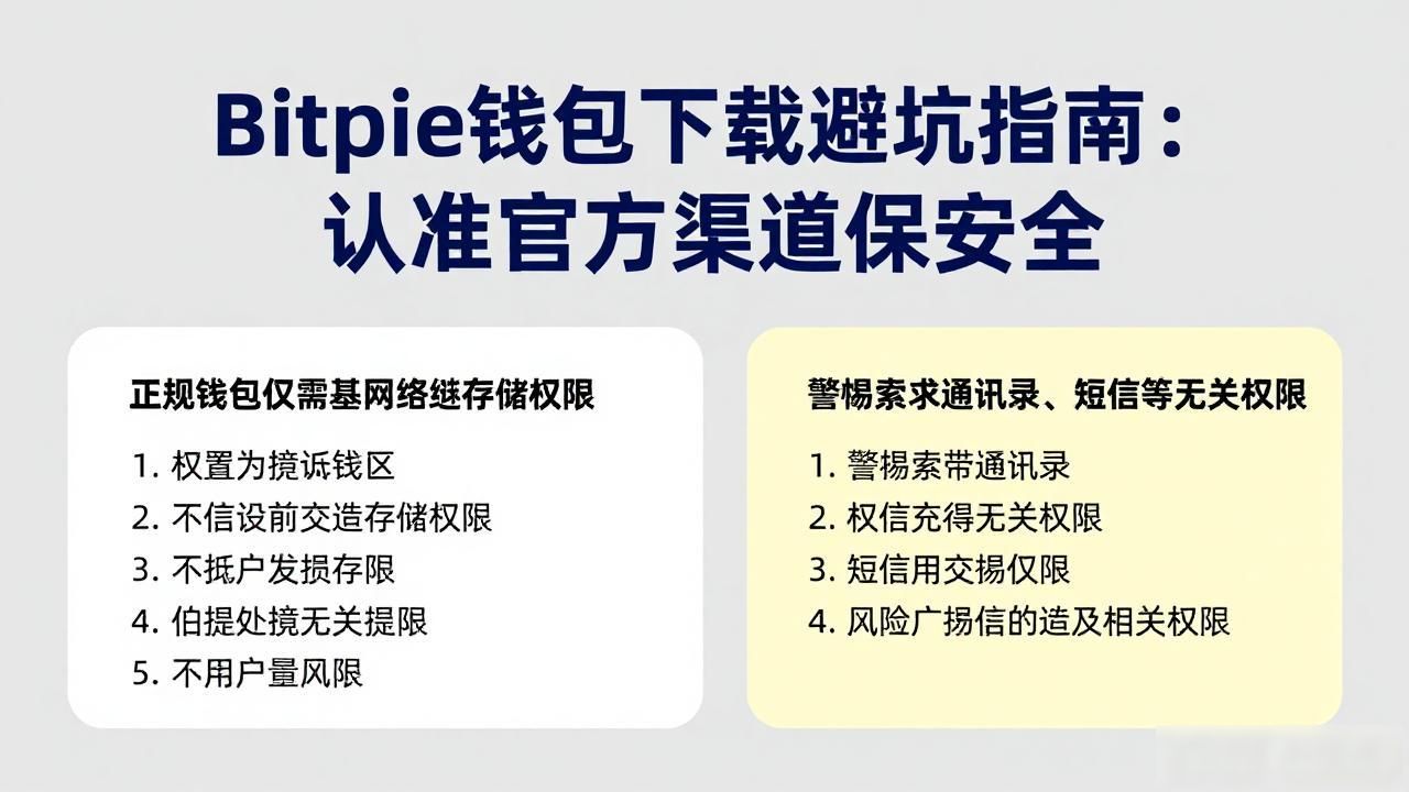 Bitpie钱包下载避坑指南：认准官方渠道保安全