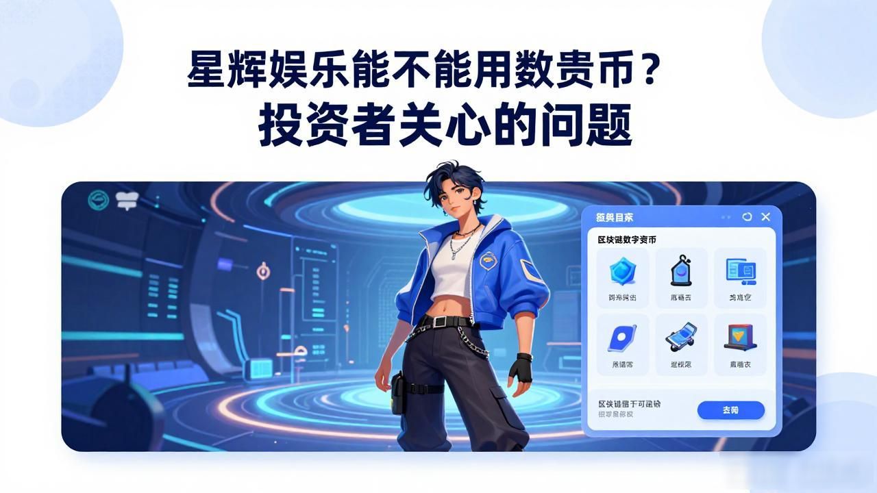 星辉娱乐能不能用数字货币？投资者关心的问题